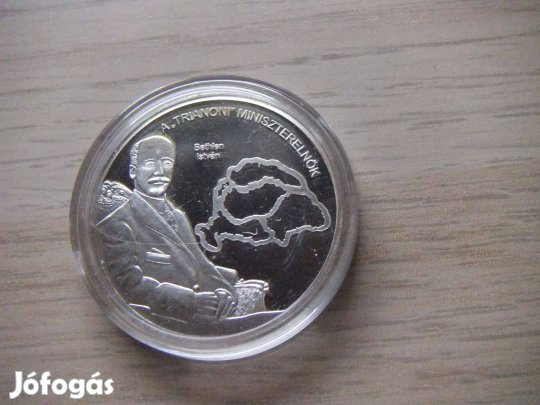 Nemzetünk Nagyjai Bethlen István Ezüstérem + Tanúsítvány