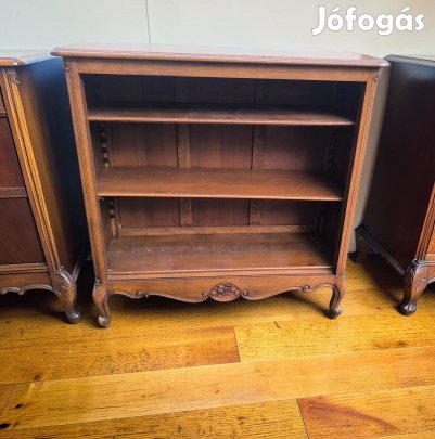 Neobarokk nyitott polcos komód,könyvszekrény