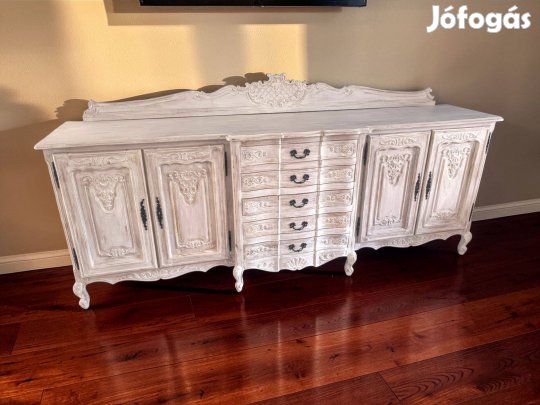 Neobarokk,provence stílusú tálaló,hosszú komód
