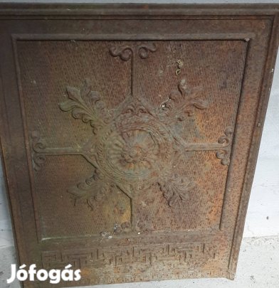 Neoklasszikus öntöttvas tűzfal 