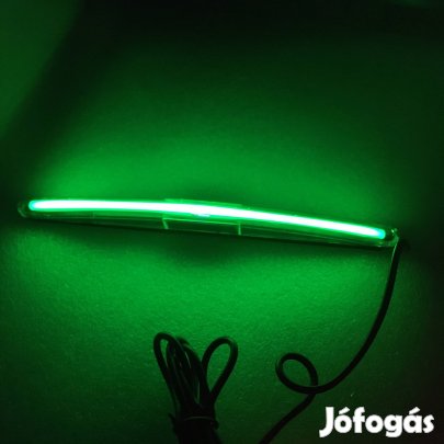 Neon Fénycső hangvezérlős stroboszkóp funkcióval 18 cm zöld 12V
