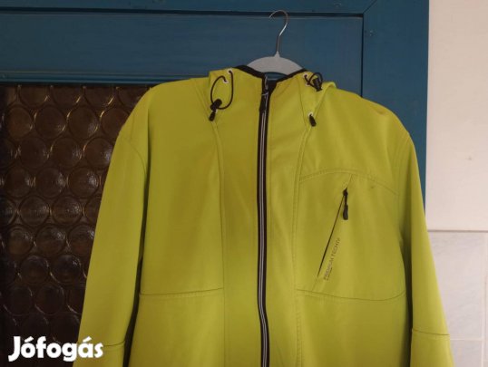 Neon Zöld Dzseki 2XL Prémium Tech