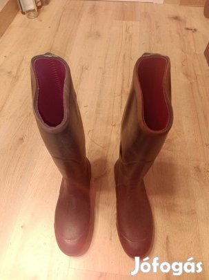 Neoprén bélésű használt vadász gumicsizma belebújós