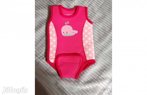 Neoprén fürdőruha, úszóruha, pici babáknak 3-6 hónap, 8 kg