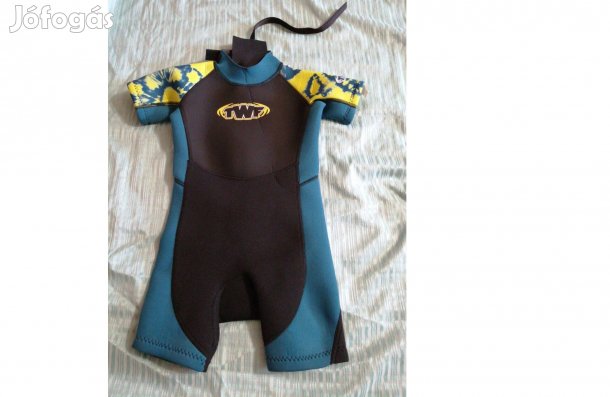 Neoprén úszóruha, fürdőruha 3-4 éves gyerek, mellbőség 56 cm