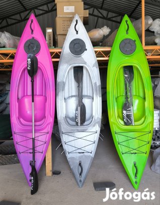 Neos Luxor túra kajak, 3 színben, evezővel