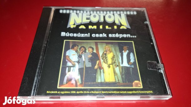 Neoton Búcsúzni csak szépen Cd (1998)