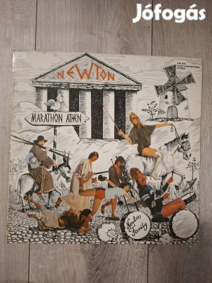 Neoton Marathon Athén bakelit lemez 