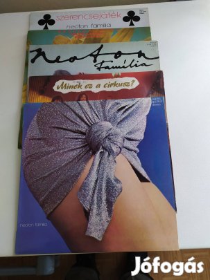 Neoton família bakelit lemezek