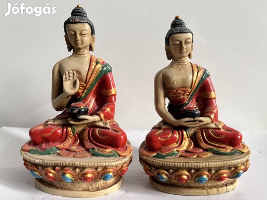 Nepáli Buddha szobor pár