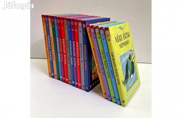 Népek meséi - Kossuth kiadói sorozat, 18 kötet (Csak személyesen!)
