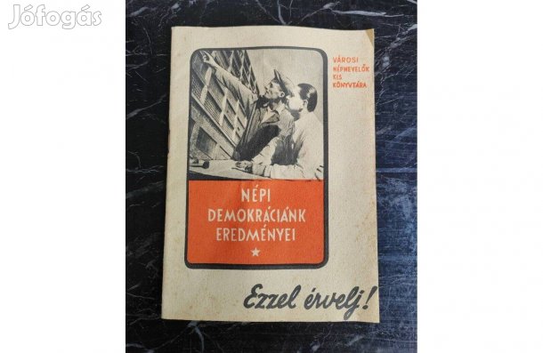 Népi Demokráciánk Eredményei- Népnevelők Kiskönyvtára