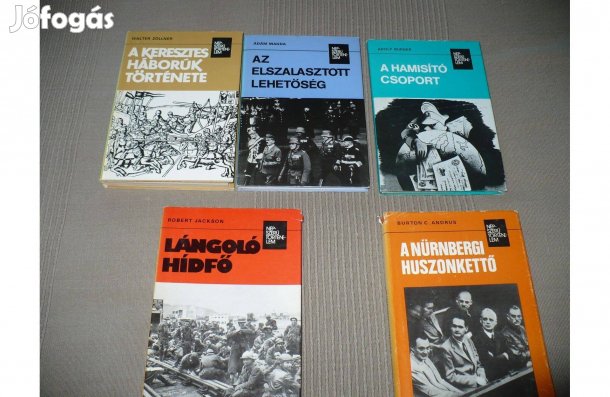 Népszerű történelem sorozat könyvei