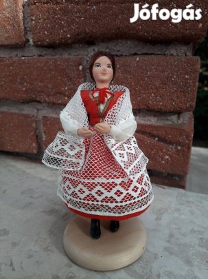 Népviseletes baba, lengyel