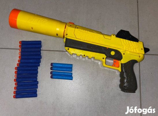 Nerf Fortnite pisztoly. 19 tölténnyel!!