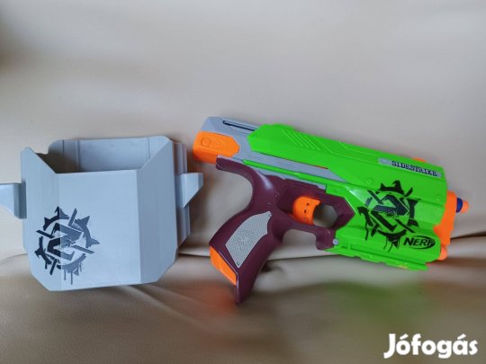 Nerf Sidestrike tokkal - alig használt
