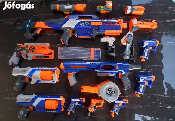 Nerf szivacslövedékes játék fegyverek  