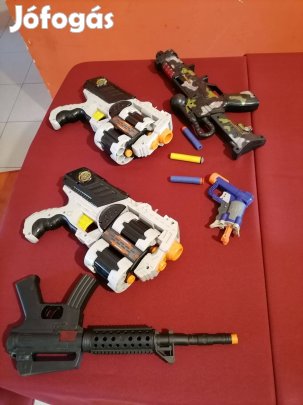 Nerf szivacslövők tökéletes állapotban