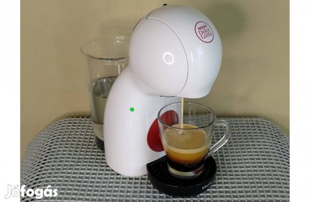 Nescafe Dolce Gusto kapszulás kávégép kávéfőző Krups Piccolo XS fehér
