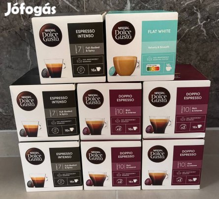Nescafé Dolce Gusto kávékapszula csomag bontatlan 8 darab