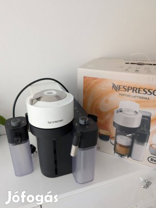 Nespresso Vertuo Latissima tejhabosítóval