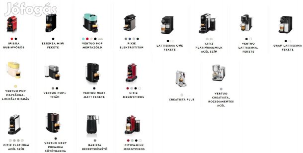 Nespresso kávégép eladó