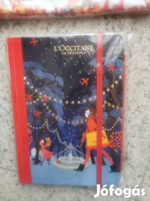 Neszeszer, kozmetikai táska és napló, L' Occitane, bontatlan, új