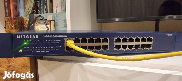 Netgear Jgs524 V2 Prosafe 24 Port Gigabit hálózati elosztó Switch