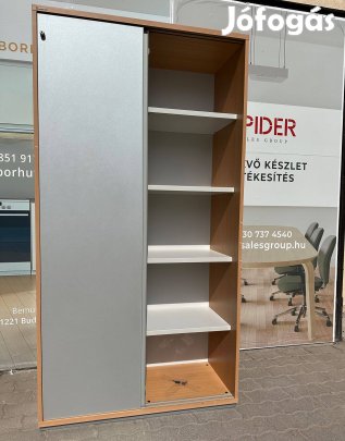 Neudörfler tolóajtós szekrény, 190x100cm - használt szekrény
