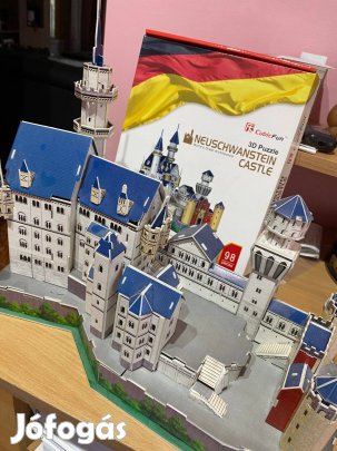 Neuschwanstein Kastély - Cubicfun (98db-os) 3D puzzle