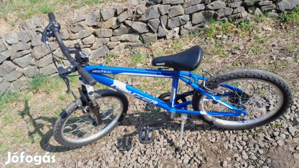 Neuzer Mistral 20" gyerekbringa, aluváz, 6 seb., marokváltó, teleszkóp