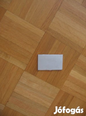 Névjegykártyatartó, fém