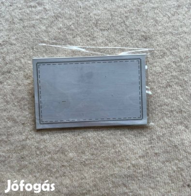 Névjegykitűző - tűs + csiptetős, csomag