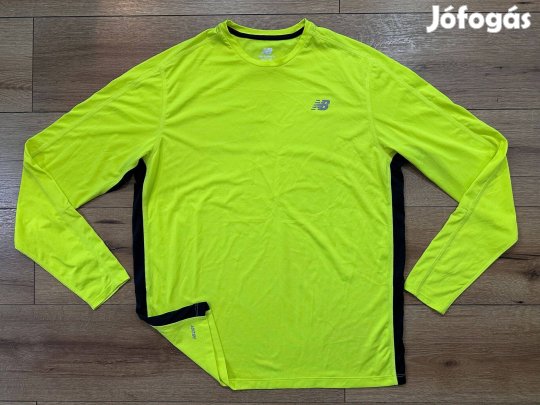 New Balance ffi Hibátlan Dry h.ujjú futó sport felső L