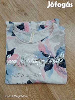 New Coll. pasztell pamut női rövidujjú