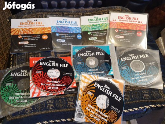 New English File Pre-Intermediate,Intermediate,Upper-Intermediate- 9CD