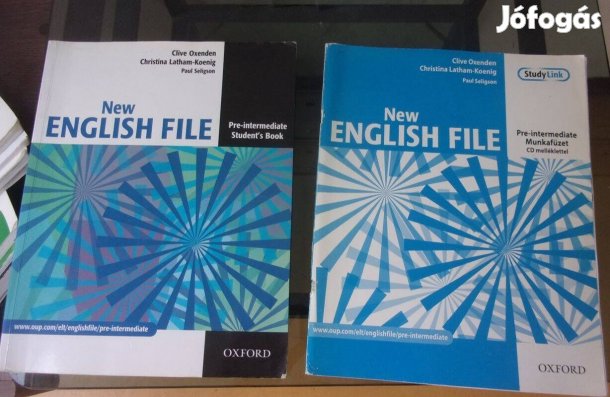 New English File Pre-intermediate munkafüzet megoldókulcs és testbook
