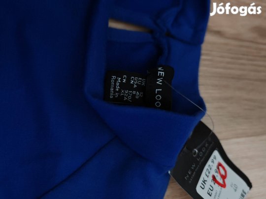 New Look Uj cimkés királykék női ruha