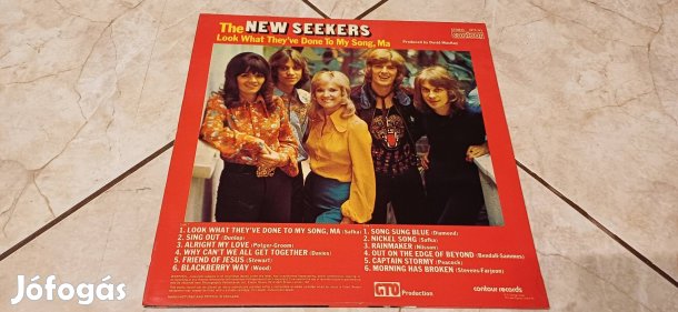 New Seekers bakelit hanglemez