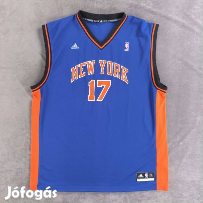 New York Knicks Jeremy Lin Adidas NBA mez XXL-es