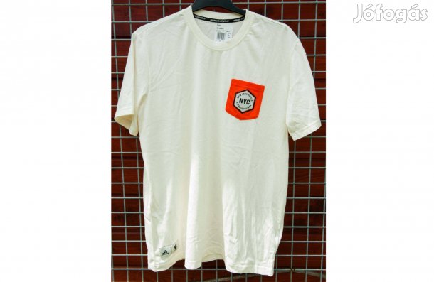 New York Knicks eredeti fehér adidas kosaras póló