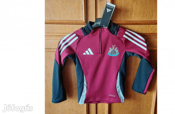Newcastle United eredeti adidas cipzáras nyakú gyerek felső (116)