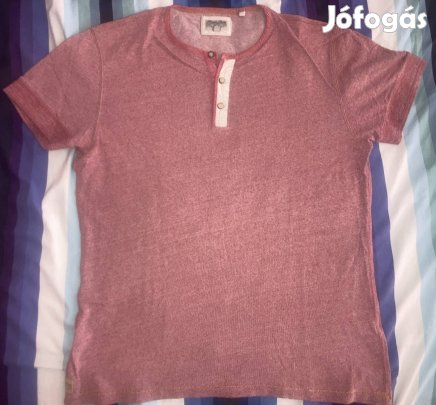 Next L - es gombos nyakú ffi pamut póló 