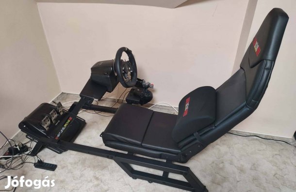 Next Level Racing F-GT Thrustmaster + Kiegészítők