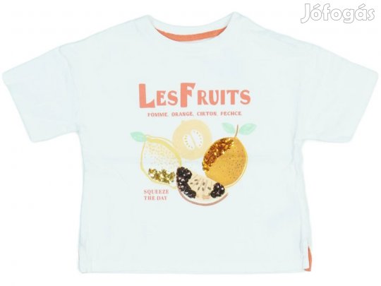 Next Új (címkés) Lány Póló (Méret: 98)