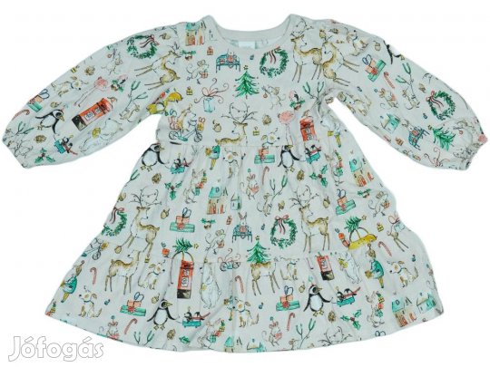 Next Új (címkés) Lány Ruha (Méret: 104)