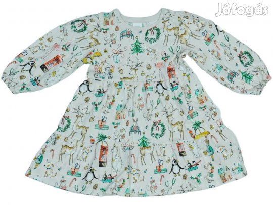 Next Új (címkés) Lány Ruha (Méret: 104)