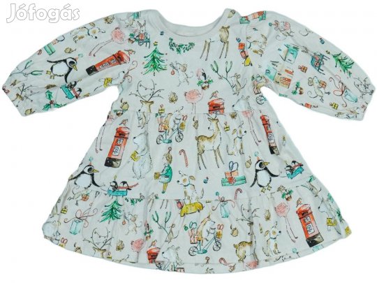 Next Új (címkés) Lány Ruha (Méret: 74)