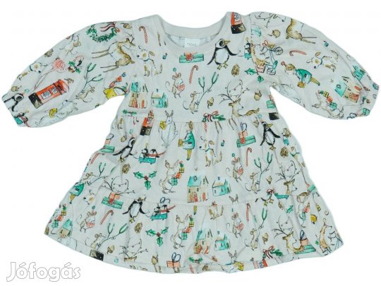 Next Új (címkés) Lány Ruha (Méret: 80)