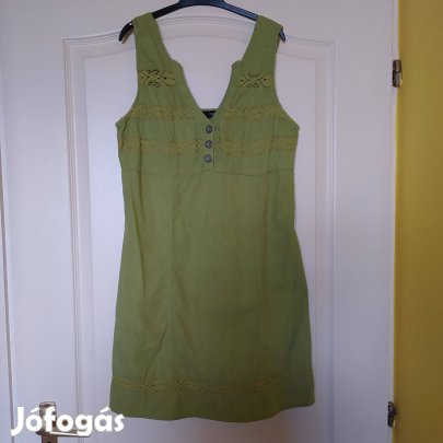 Next csipkebetétes rugalmas zöld női tunika 36